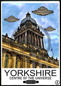 Image 2 of  Intergalactic Travel Print - Leeds