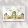 Postkarte Sternwarte 