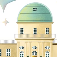 Image 3 of Postkarte Sternwarte