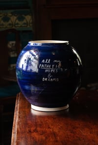 Image 3 of Large 'Hopes & Dreams' Moon Jar
