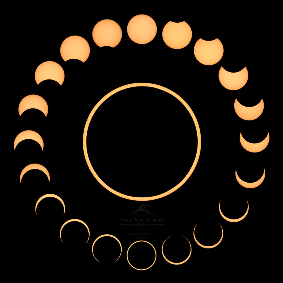 Image of Rings of Fire Eclipse