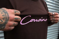 Image 3 of Cousins T Shirt - Brown/Purp/Cream