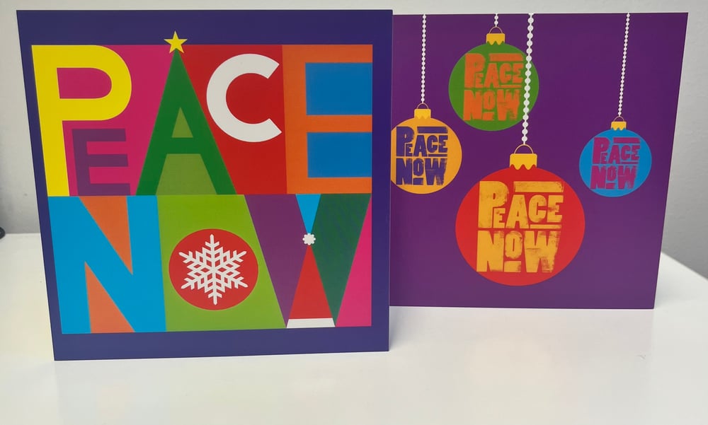 Image of Peace Now Christmas Cards - Pack of 6