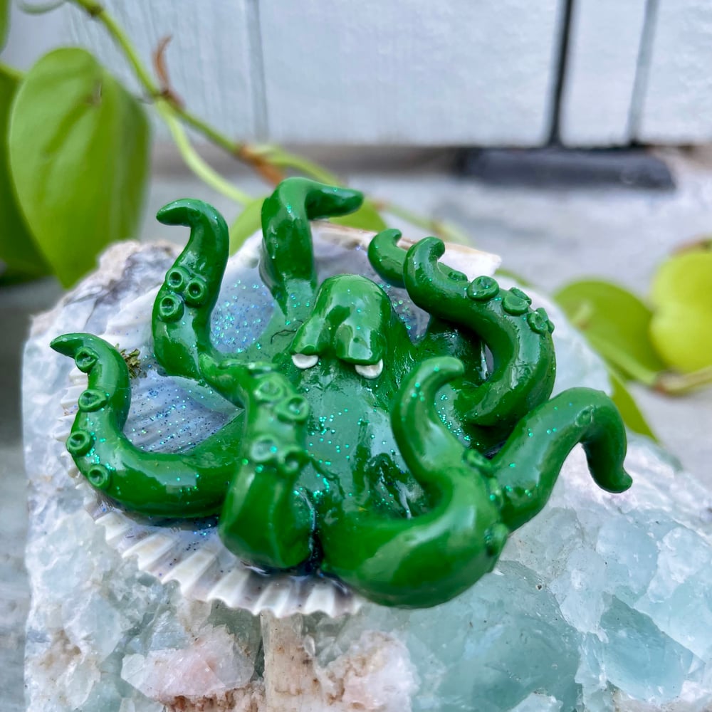 Image of Green Octopus 