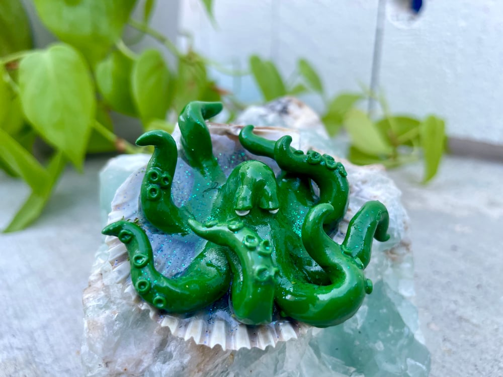 Image of Green Octopus 