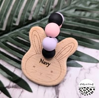 Image 1 of TEETHING RING: Bunny