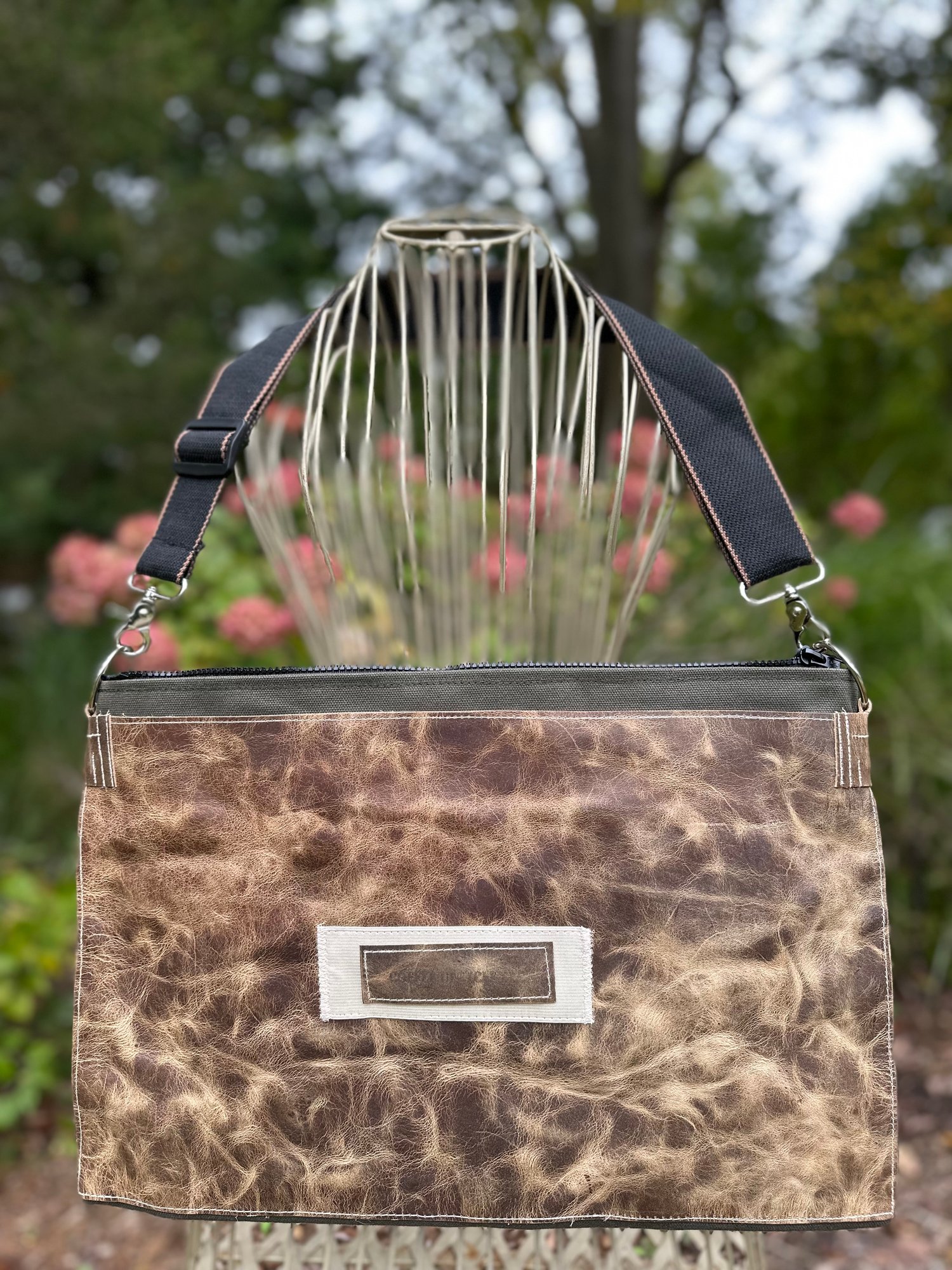 Image of Leather Swallow Badass Bag