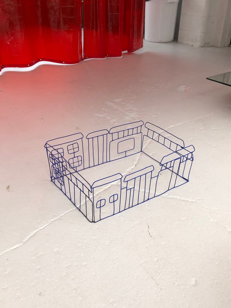 3D Architectural Drawing for Ledding Library Image 4
