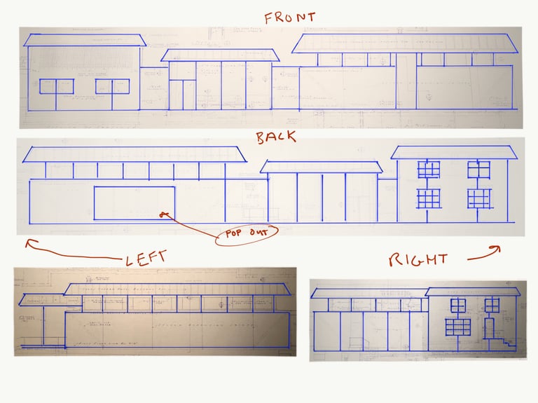 3D Architectural Drawing for Ledding Library Image 2