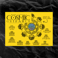 Image 1 of SCRATCH-OFF FORTUNE CARD: "COSMIC GUIDANCE"