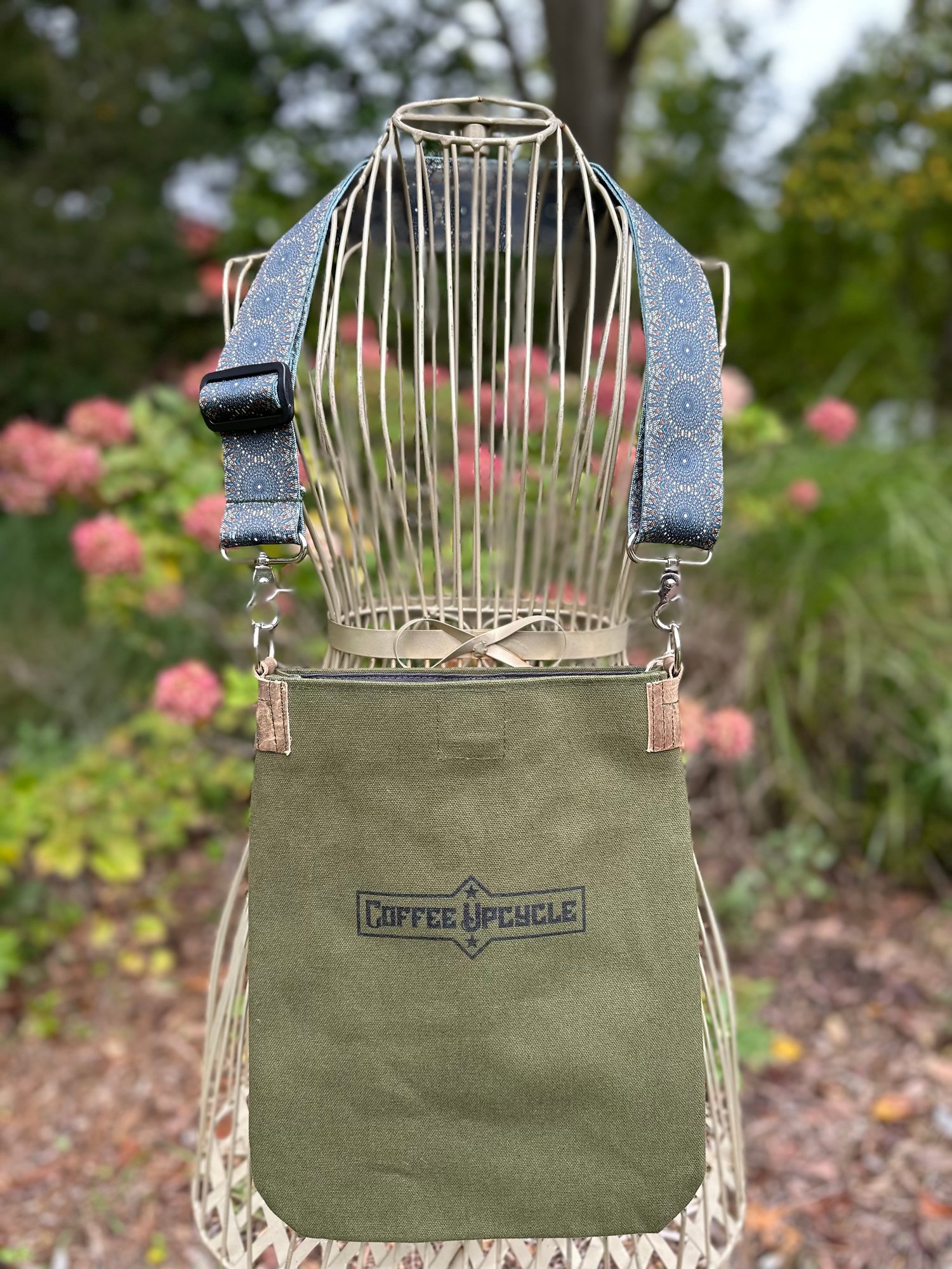 Image of Black Old English Detroit Badass Bag