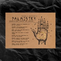 Image 1 of SCRATCH-OFF FORTUNE CARD: "PALMISTRY"