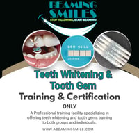 Training & Certification Only (Teeth Whitening + Tooth Gems)