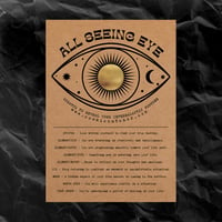 Image 4 of SCRATCH OFF FORTUNE CARD: "ALL SEEING EYE"