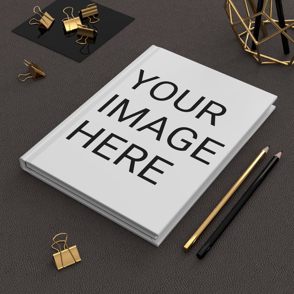 Image of Custom Personalized Hardcover Journal Made From Your Photo