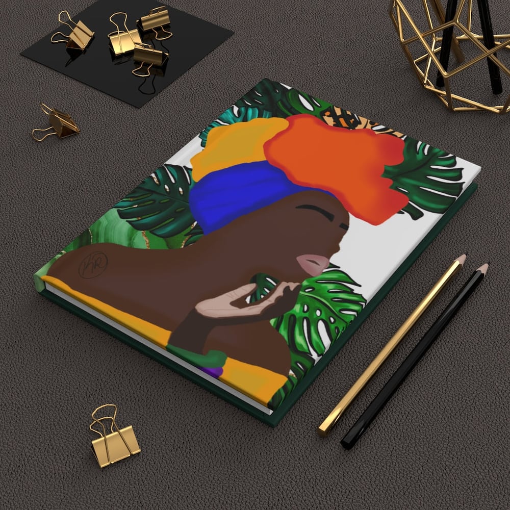 Image of "She's Flourishing" Hardcover Journal