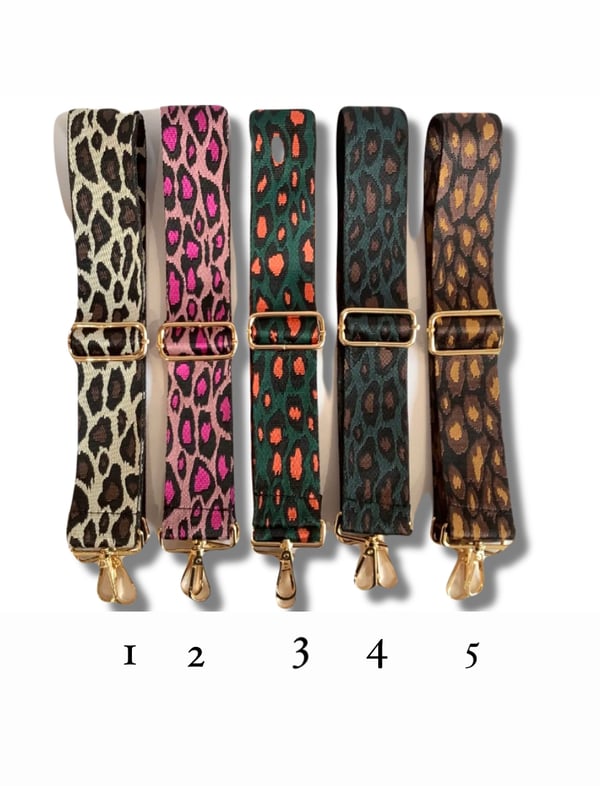 Image of Correas bolso animal Print