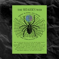 Image 1 of SCRATCH-OFF FORTUNE CARD: "WEAVER'S WEB"