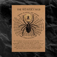 Image 4 of SCRATCH-OFF FORTUNE CARD: "WEAVER'S WEB"