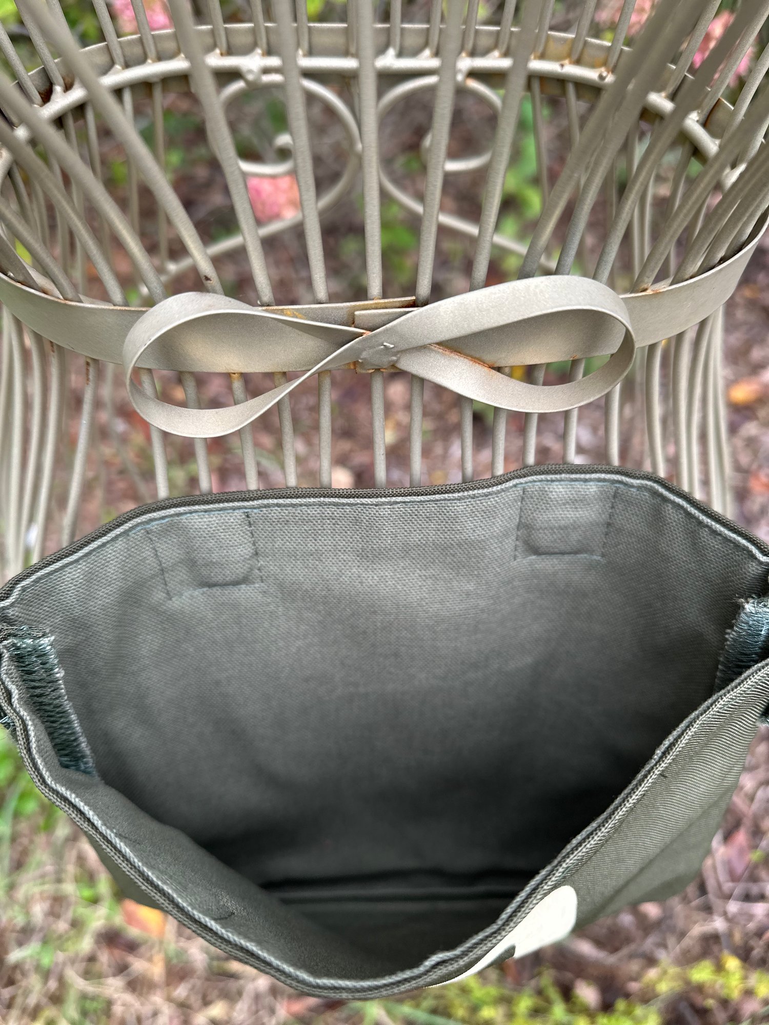 Image of Small White Old English Detroit Bag