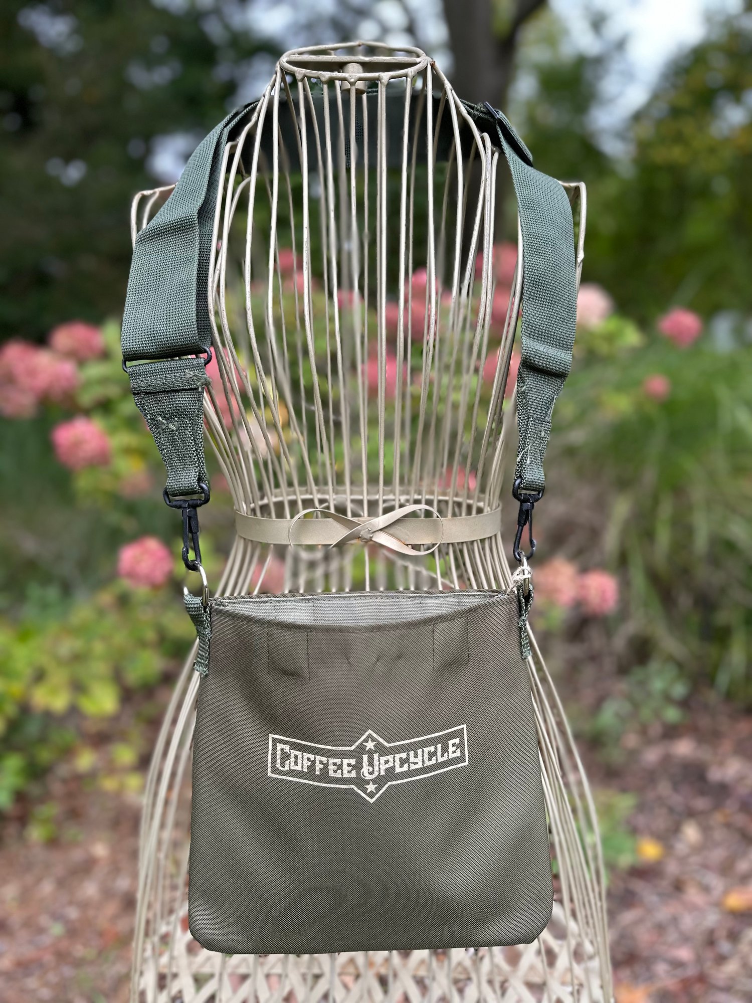 Image of Small White Old English Detroit Bag