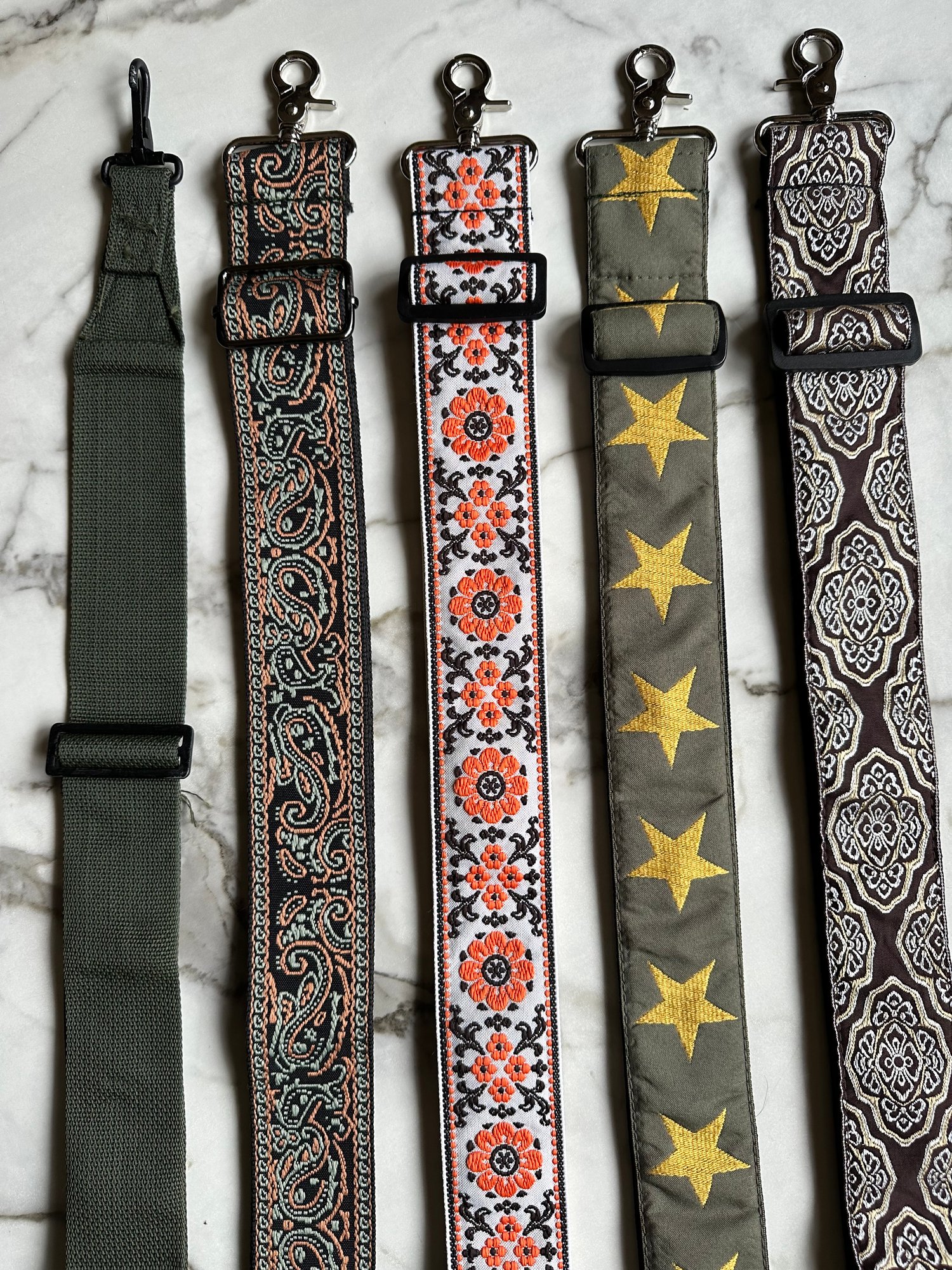 Image of 2” Adjustable Guitar Straps Group 4**With purchase of a bag**
