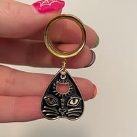 Cat Planchette Tunnel Dangles (sizes 4g-2")