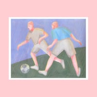 Image 3 of Football players LIMITED EDITION PRINT