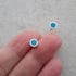 Small 5.5mm Silver Dot Studs in Shinbashiiro Image 2