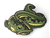 FISH ENAMEL PIN