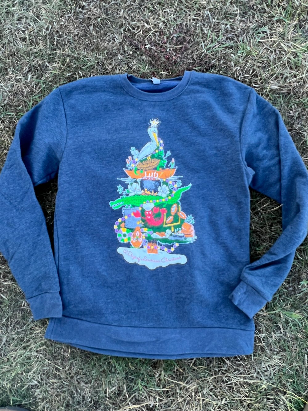 Image of Adult 12 Days of La Christmas SWEATSHIRT