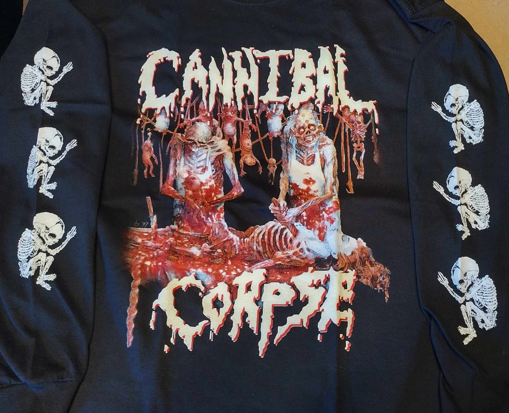 Cannibal Corpse butchered at birth old logo LONG SLEEVE