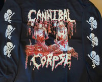 Image 1 of Cannibal Corpse butchered at birth old logo LONG SLEEVE