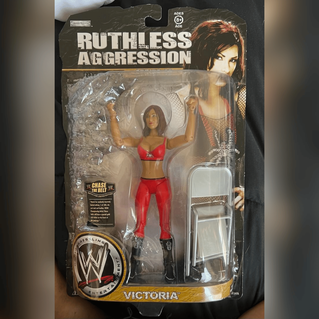 WWE Jakks Pacific Ruthless Aggression Series 35 Action Figure + Free Signed  8x10 | Lisa Marie Varon