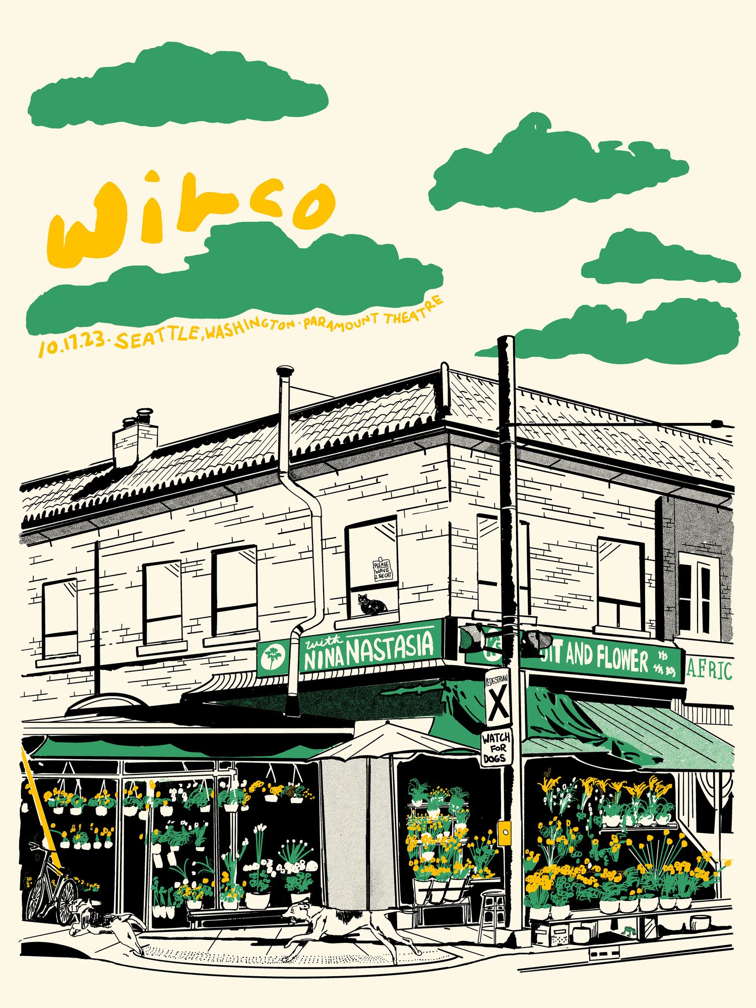 Wilco | Seattle, Washington Gig Poster