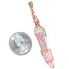 Angel Aura Quartz Laser Crystal 14k GF Pendant