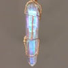 Angel Aura Quartz Laser Crystal 14k GF Pendant