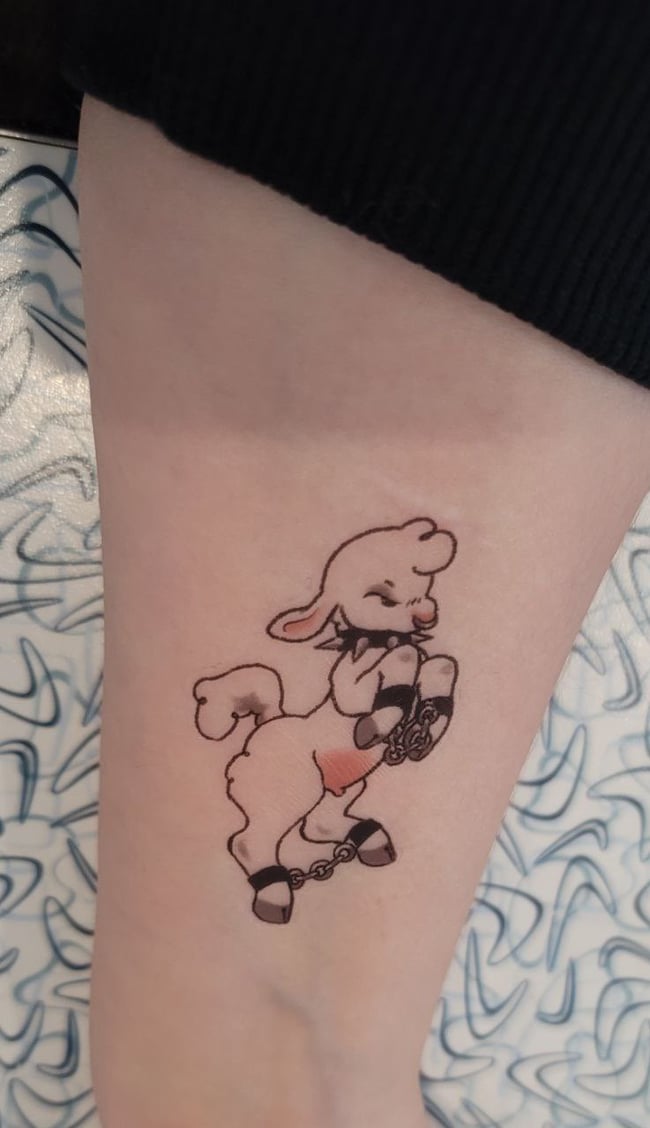 "Feral Flash" Temporary Tattoos