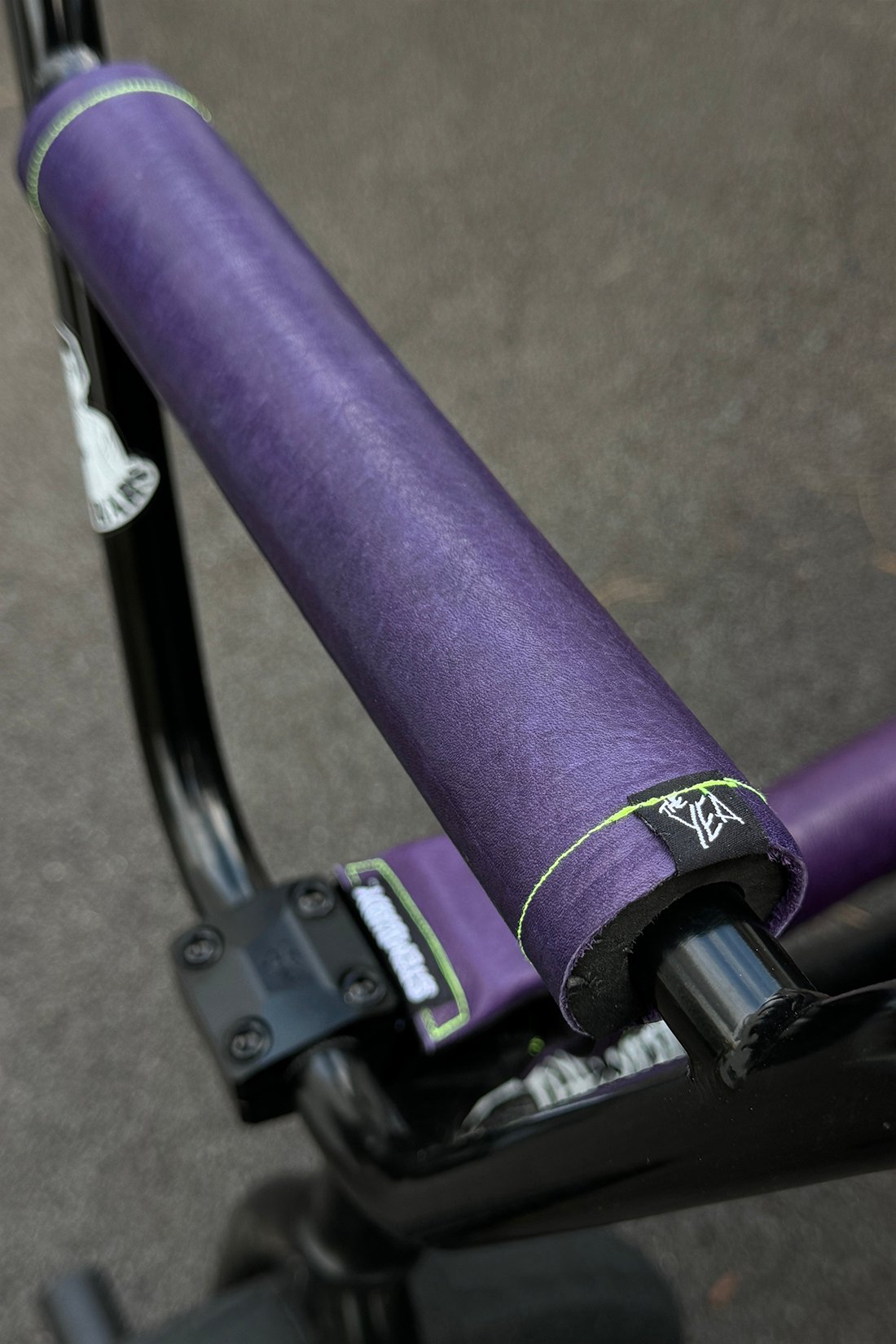 Image of Purple / Neon Green Crossbar pad