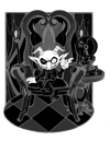 Soul Eater Black Room Pin Set REMASTERED (preorder)