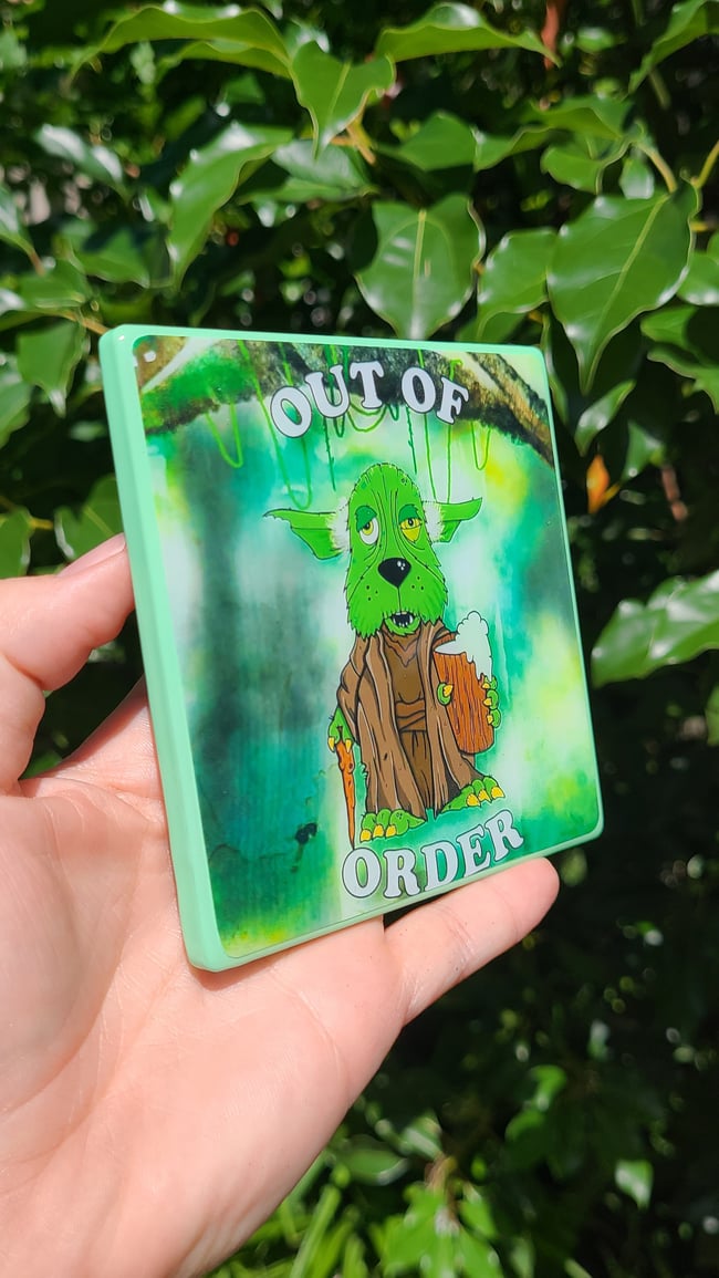 RAR Brewing "Green Milk" Craft Coaster