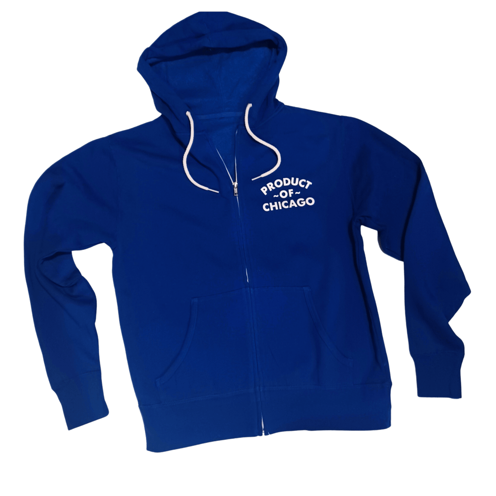 Image of ROYAL ZIP HOODIE