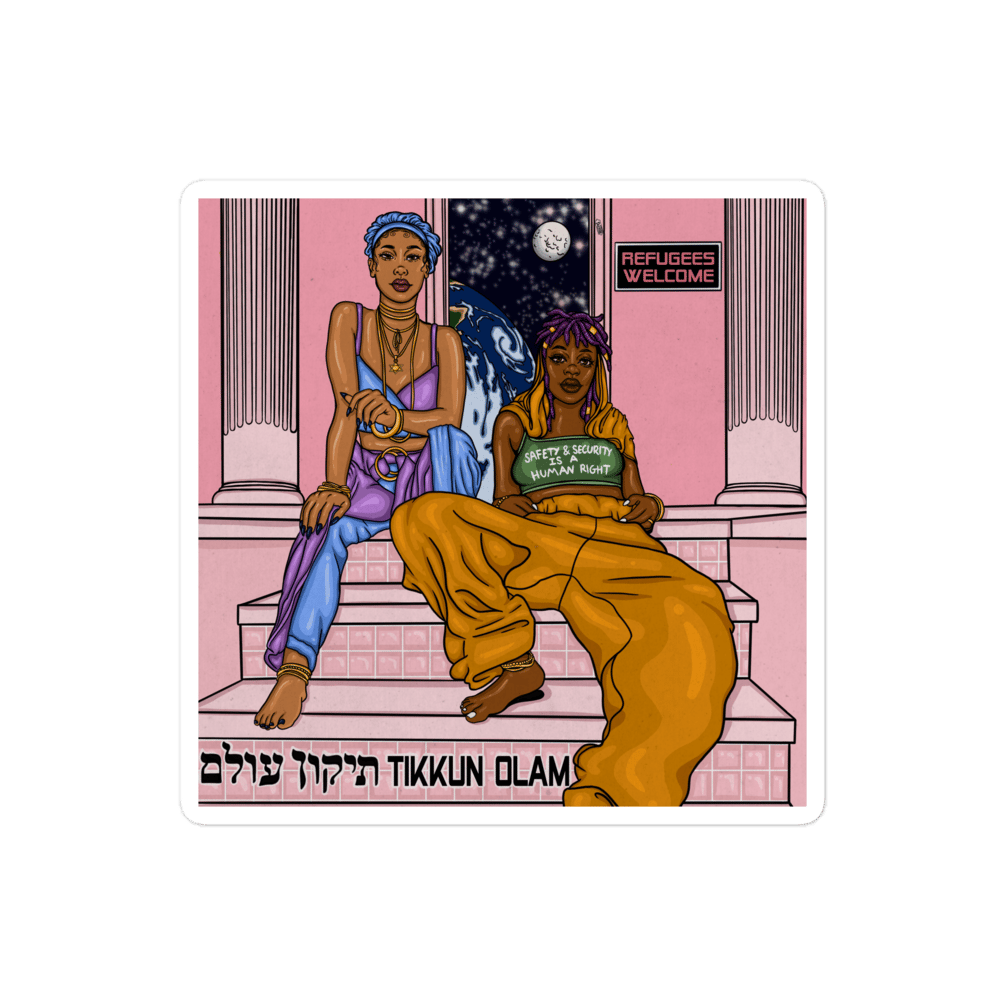 Image of Tikkun Olam Vinyl Sticker
