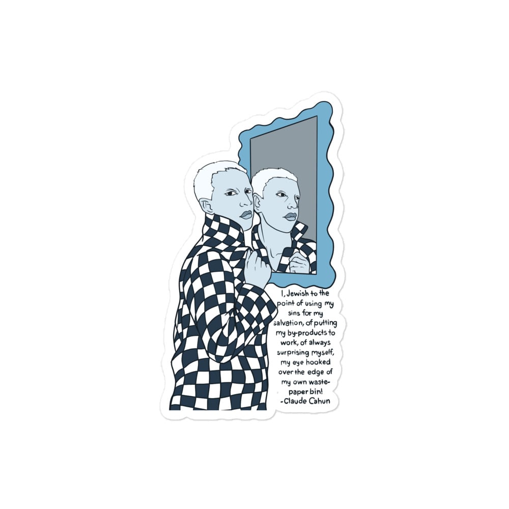 Image of Claude Cahun Vinyl Sticker