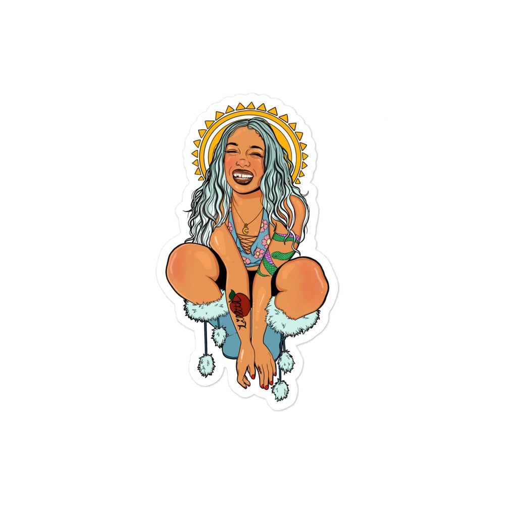 Image of Minty Lilith Vinly Sticker