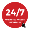 24/7 Key Fob Access (Monthly)
