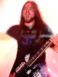 Image 3 of Andreas Kisser guitar stickers Jackson decal Sepultura set 1996-1997