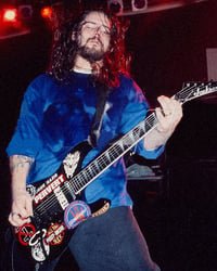 Image 4 of Andreas Kisser guitar stickers Jackson decal Sepultura set 1996-1997