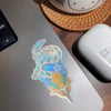 Shining Dragon Sticker