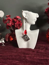 Image 3 of ‘Cassette tape’ earrings 